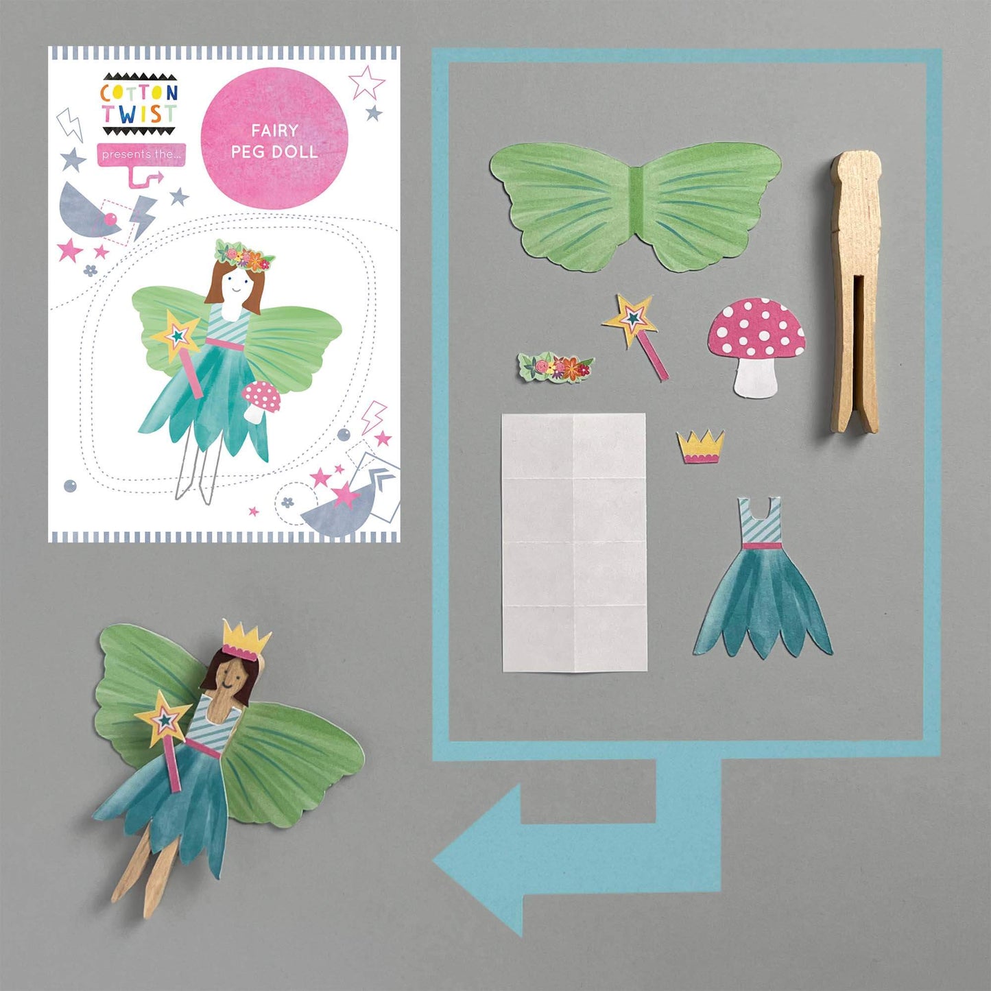 Fairy Peg Doll-Make Your Own