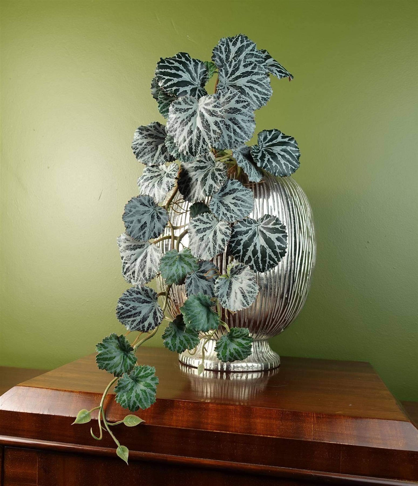 Artificial Trailing Begonia Plant 50 cm