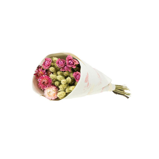 Dried Bouquet Mixed Bunch Love Soft pink
