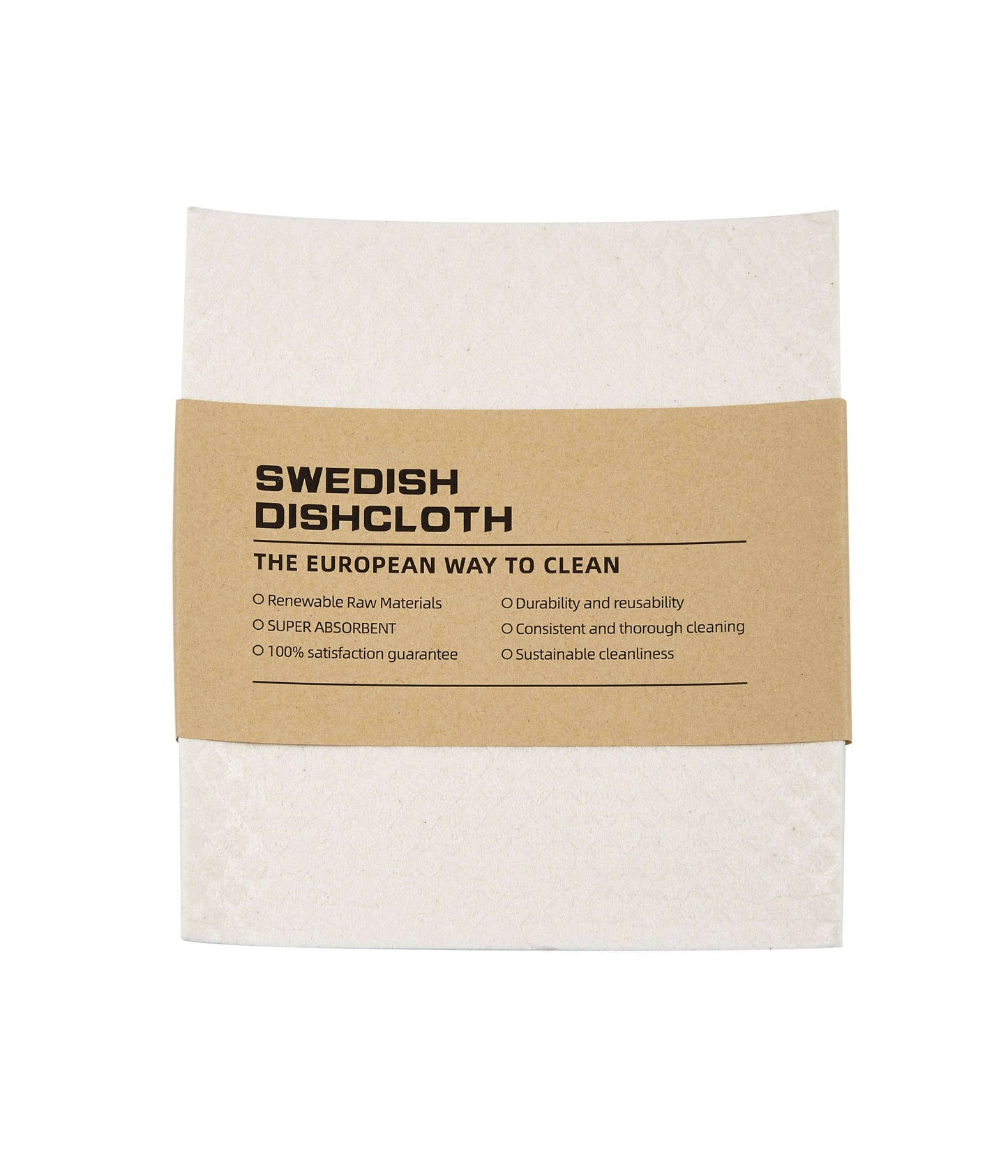 Swedish Dish Cloths - 4 Pack: White
