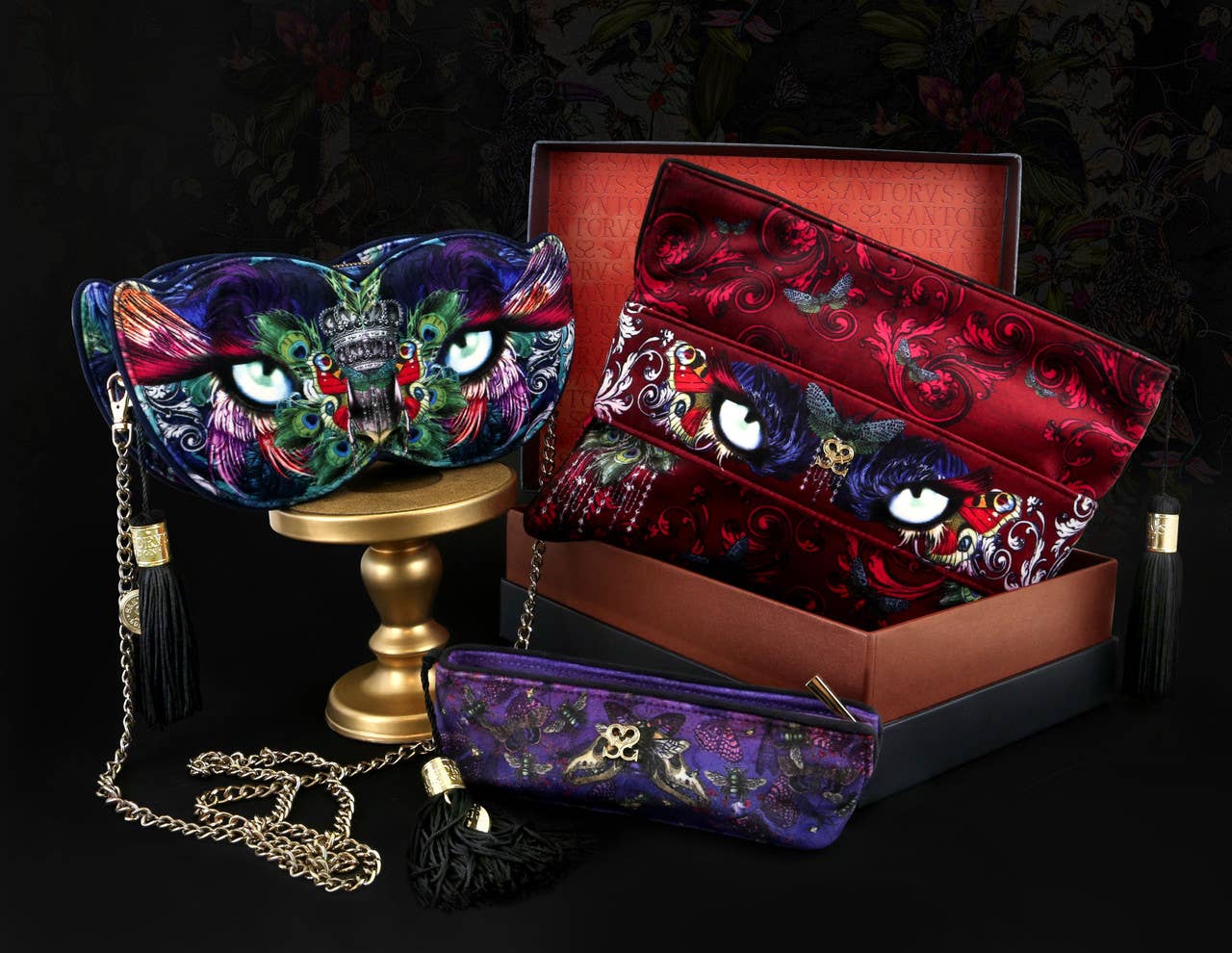 Velvet Masquerade Bag - Madness