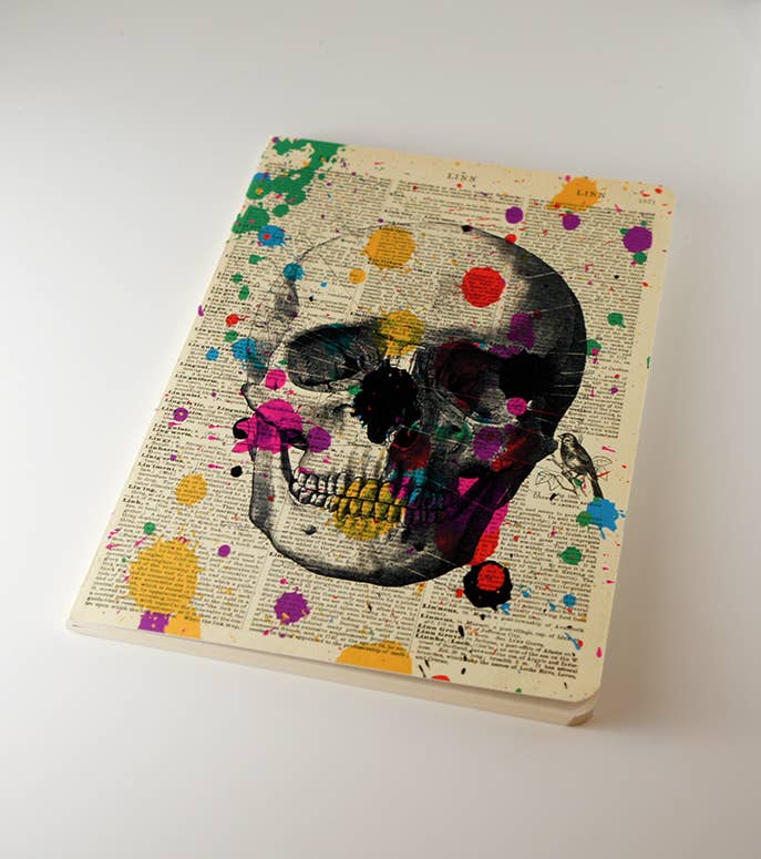 Skull Notepad