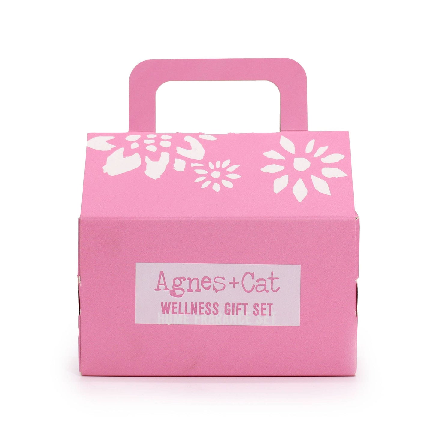 Cute pink gift set with toiletries