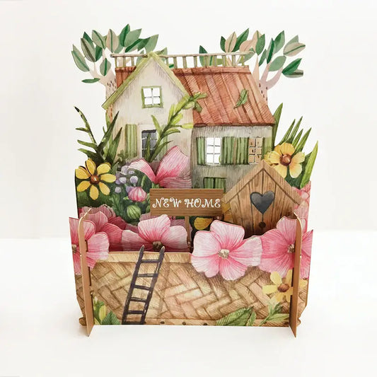 New Home-Miniature World Card