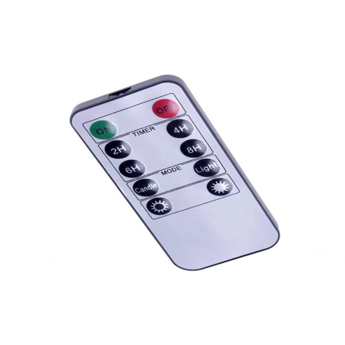 LED Candle Remote Control on a white background