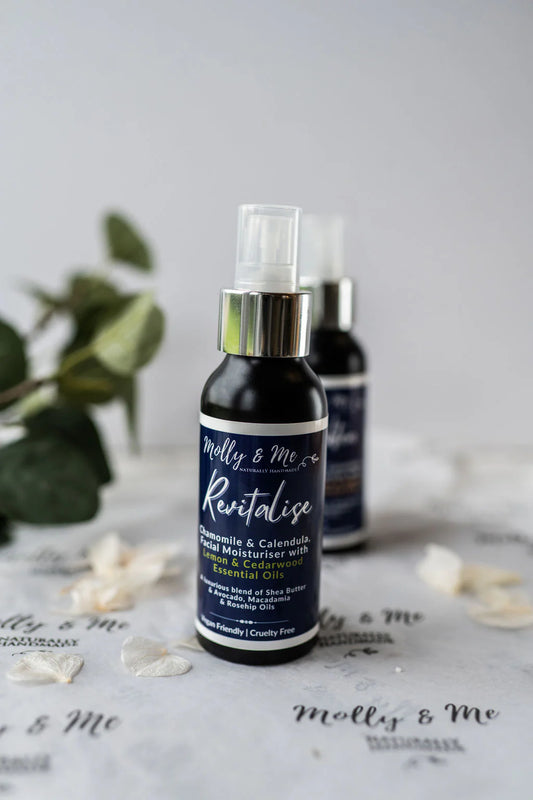 Facial Moisturiser -'Revitalise' Lemon & Cedarwood