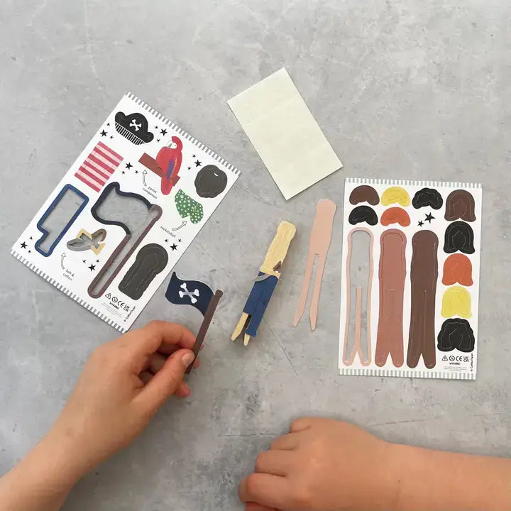 Pirate Peg Doll-Make Your Own
