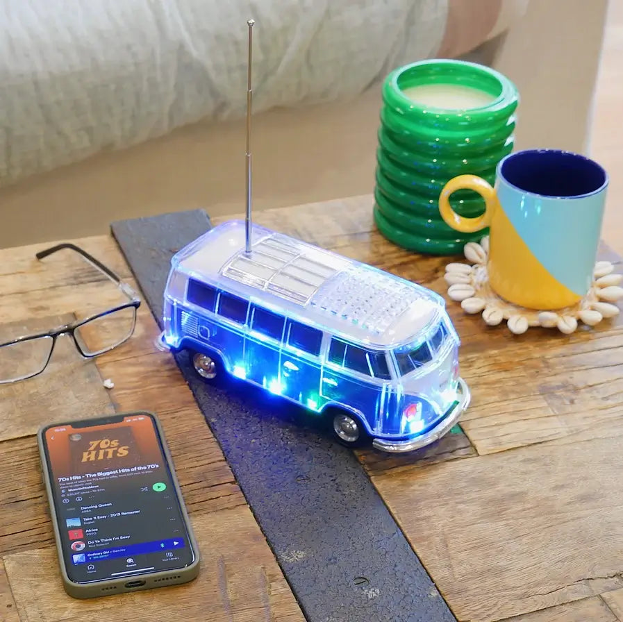 Retro Camper Van Speaker-Green