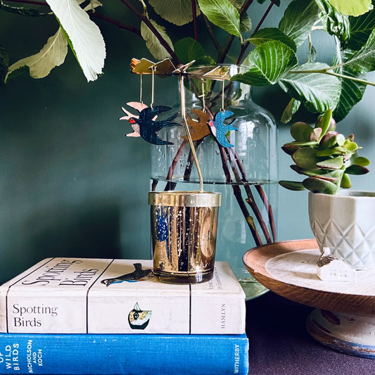 Candle Carousel - Swallow