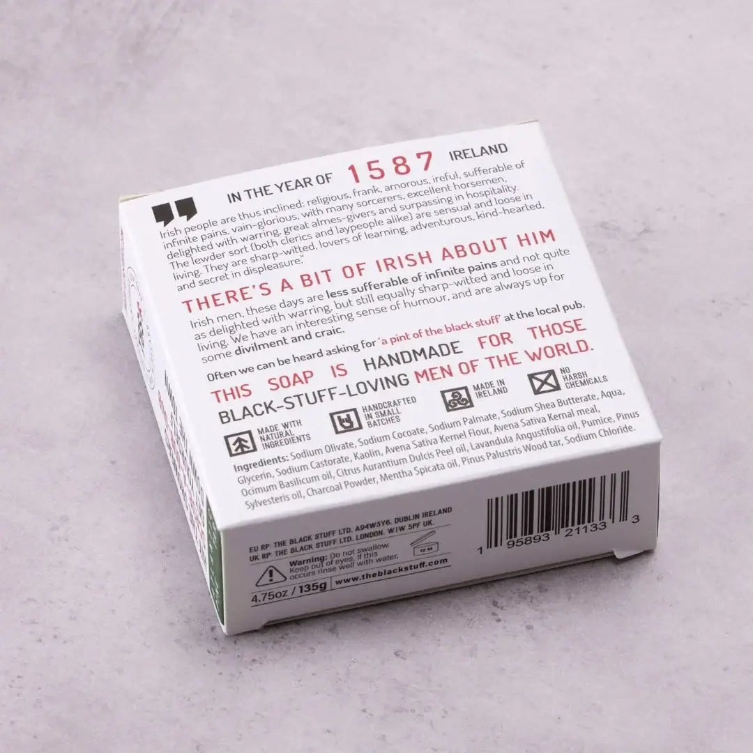 The Black Stuff Natural Soap - Atlantic Pine Tar