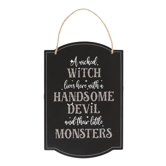 Witch and Handsome Devil Sign