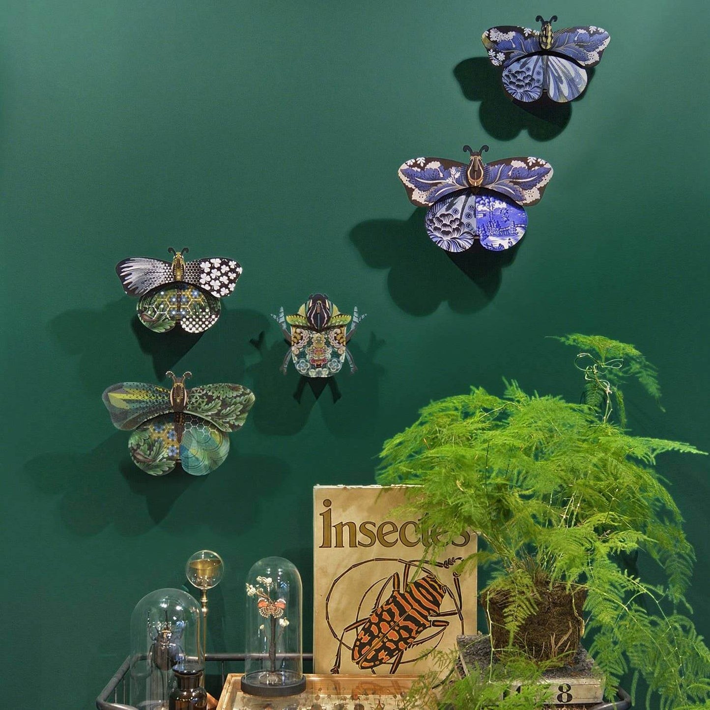 Butterfly with Hidden Storage and Mirror - Aida