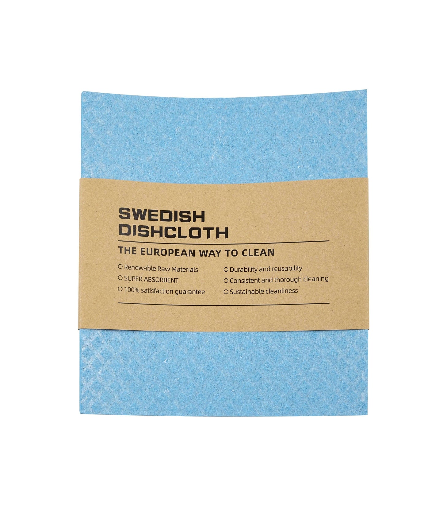 Swedish Dish Cloths - 4 Pack: Blue