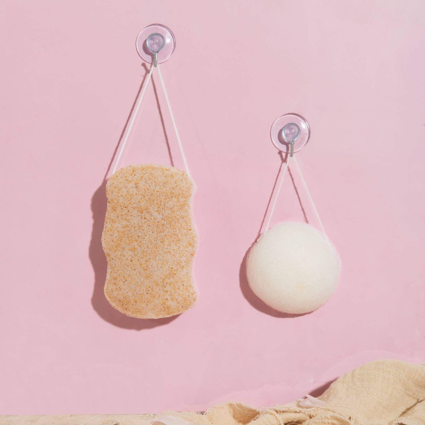 Konjac Face Sponge - Red clay
