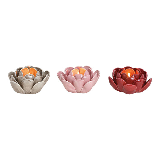 Rose Flower Tea light Holder