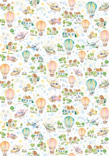 Hot Air Balloons - Wrapping Paper