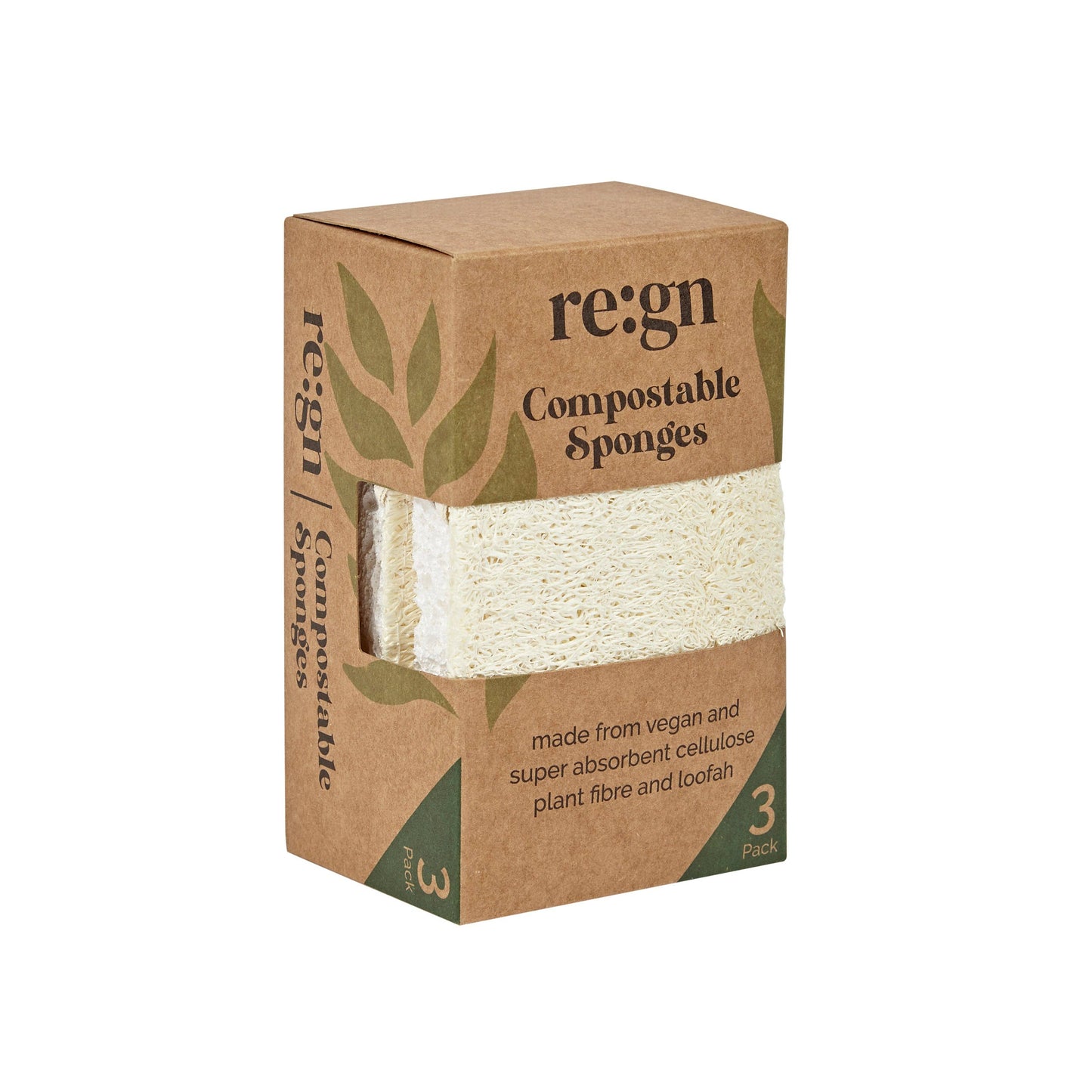 Compostable Sponges - 3 Pack