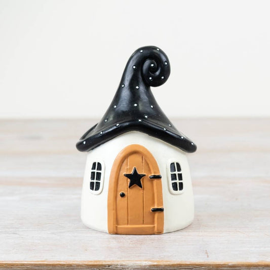 Witch Hat Black Roof House
