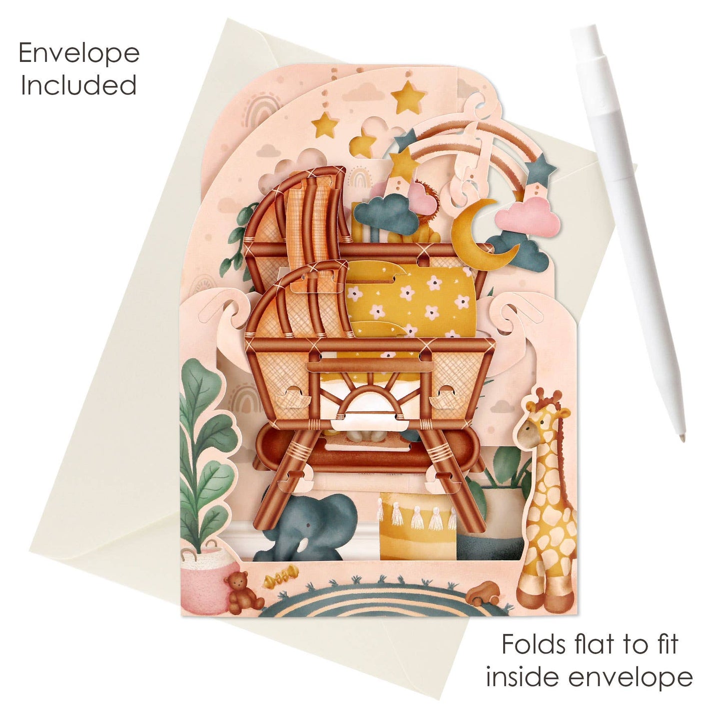 Swing Card - New Baby