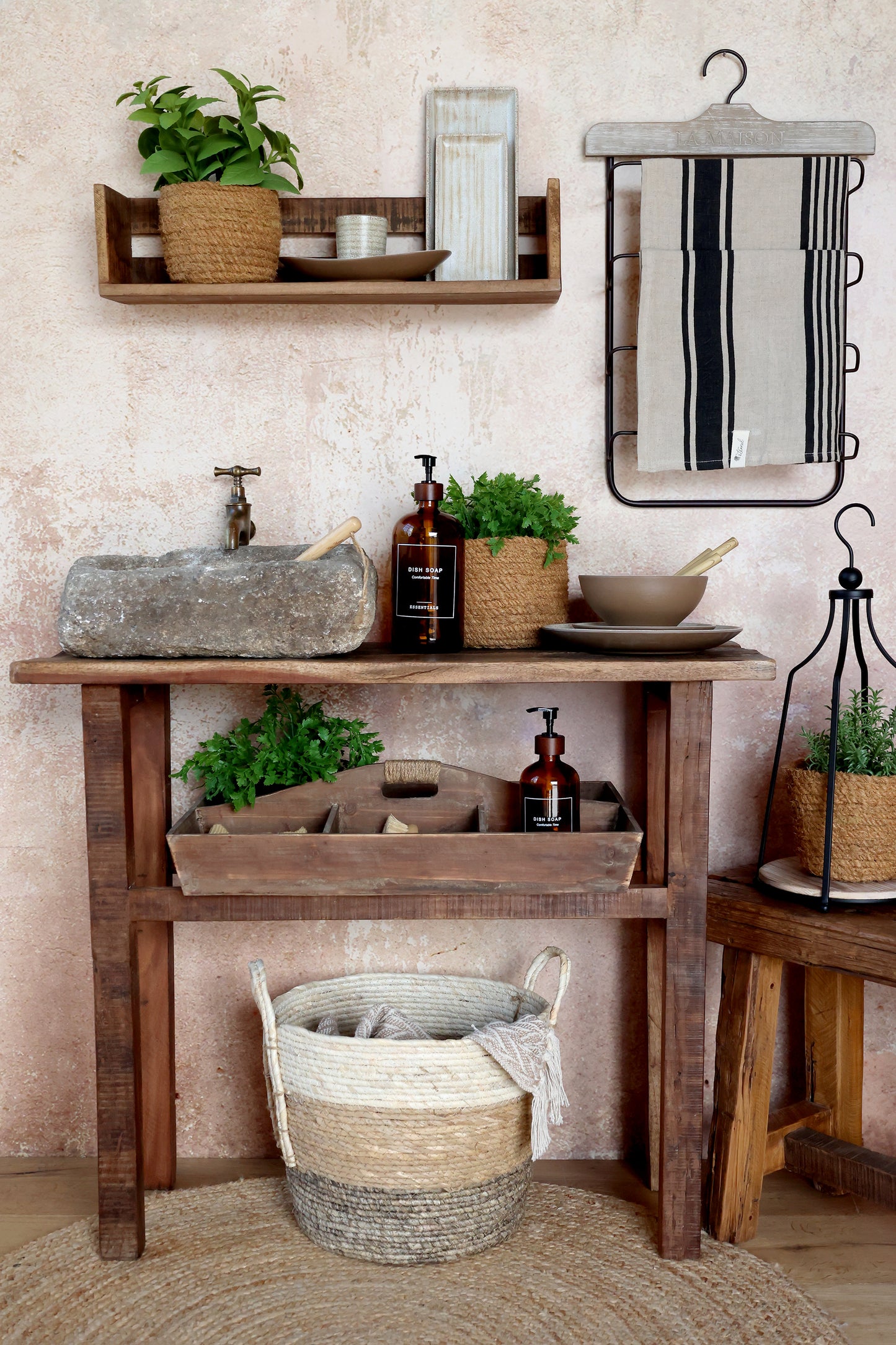 Bathroom scene