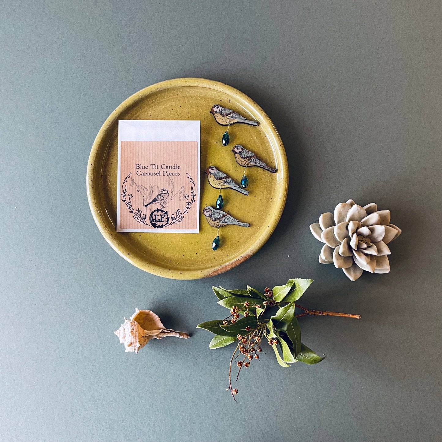 Candle Carousel - Blue Tit