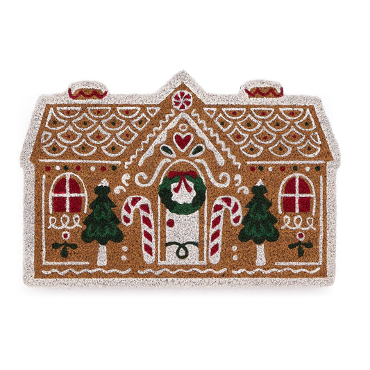Coir Mat - Gingerbread House