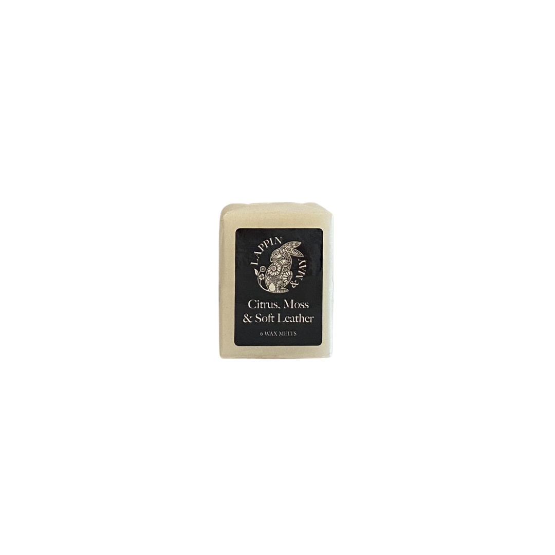 Citrus Moss & Soft Leather Wax Melts