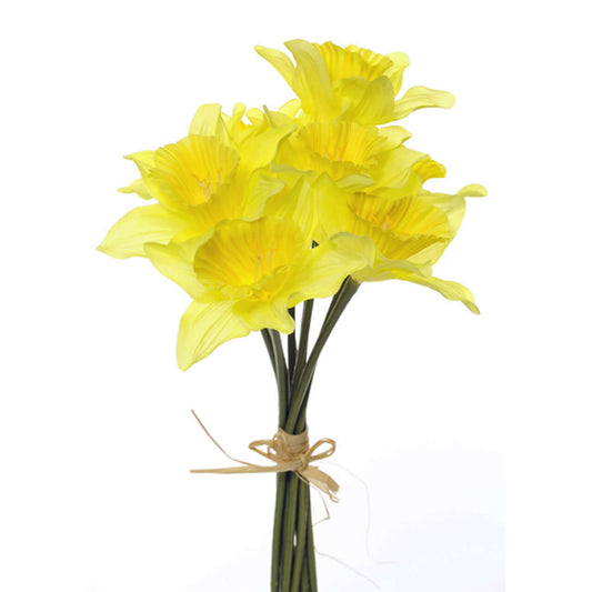 Daffodils 9 stem Bunch-Artificial