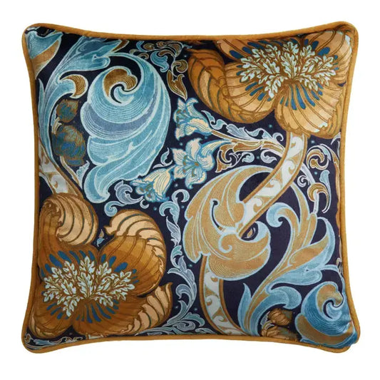 Down the Dilly Filled Cushion Laurence Llewelyn-Bowen Ochre