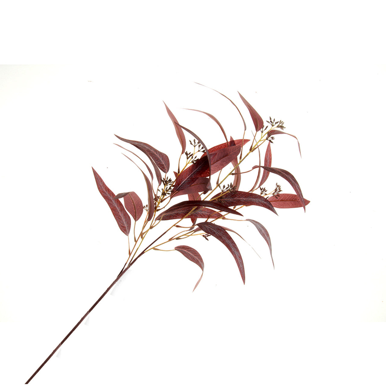 Eucalyptus Nicoli Spray - Burgundy