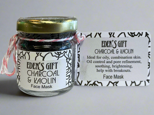Charcoal & Kaolin Face Mask