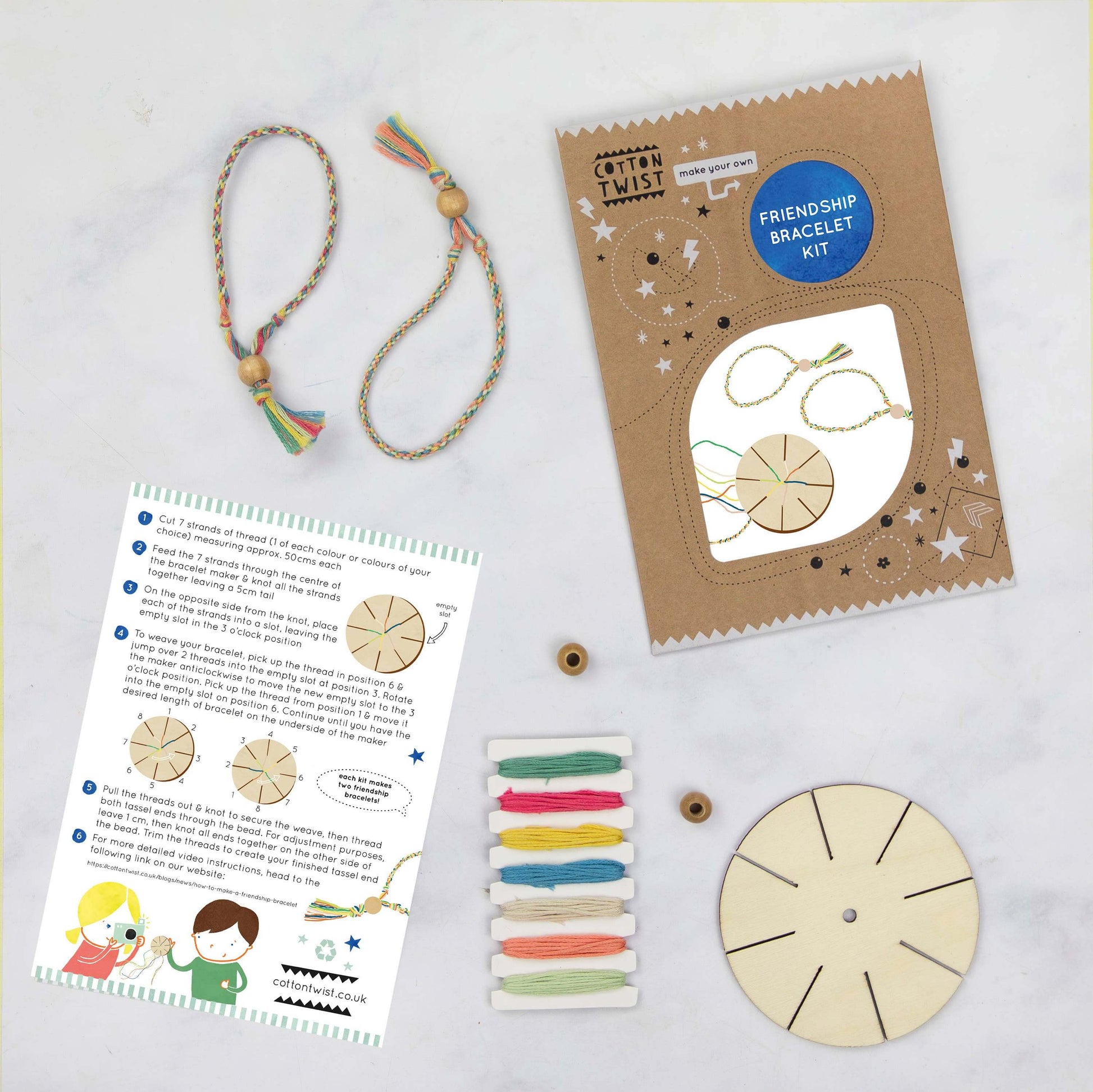 Friendship Bracelet Kit whats inside