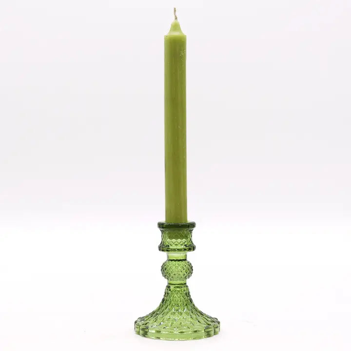 Glass Candle Holder