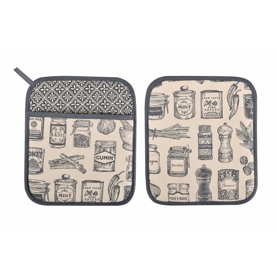 Pot Mat - Herbs & Spices