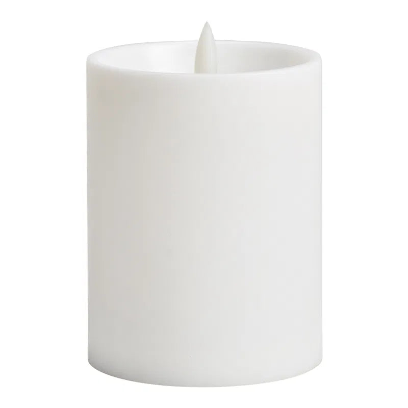 LED Outdoor Candle - White