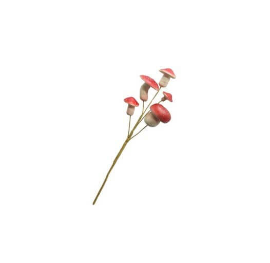 Tall Stem with artificial mushrooms