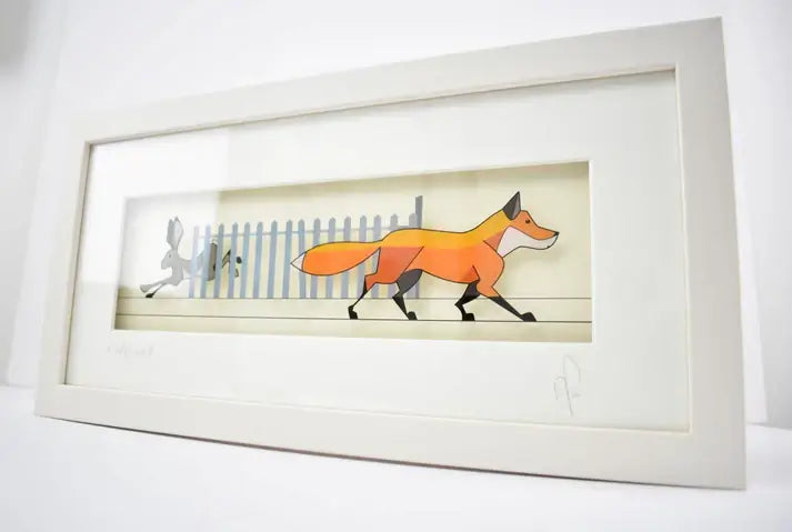 Outfoxed image side view