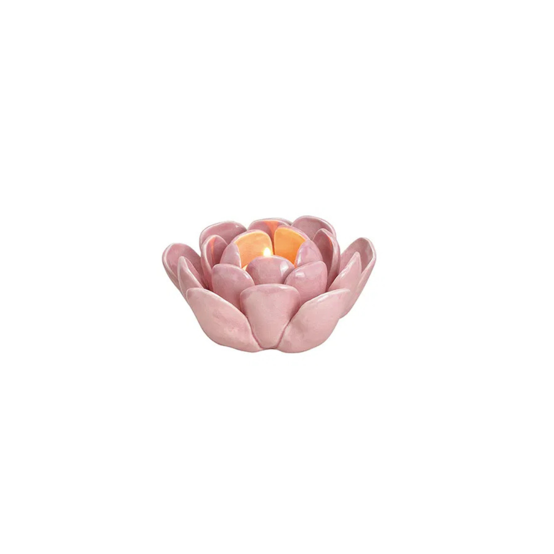 Rose Flower Tea light Holder