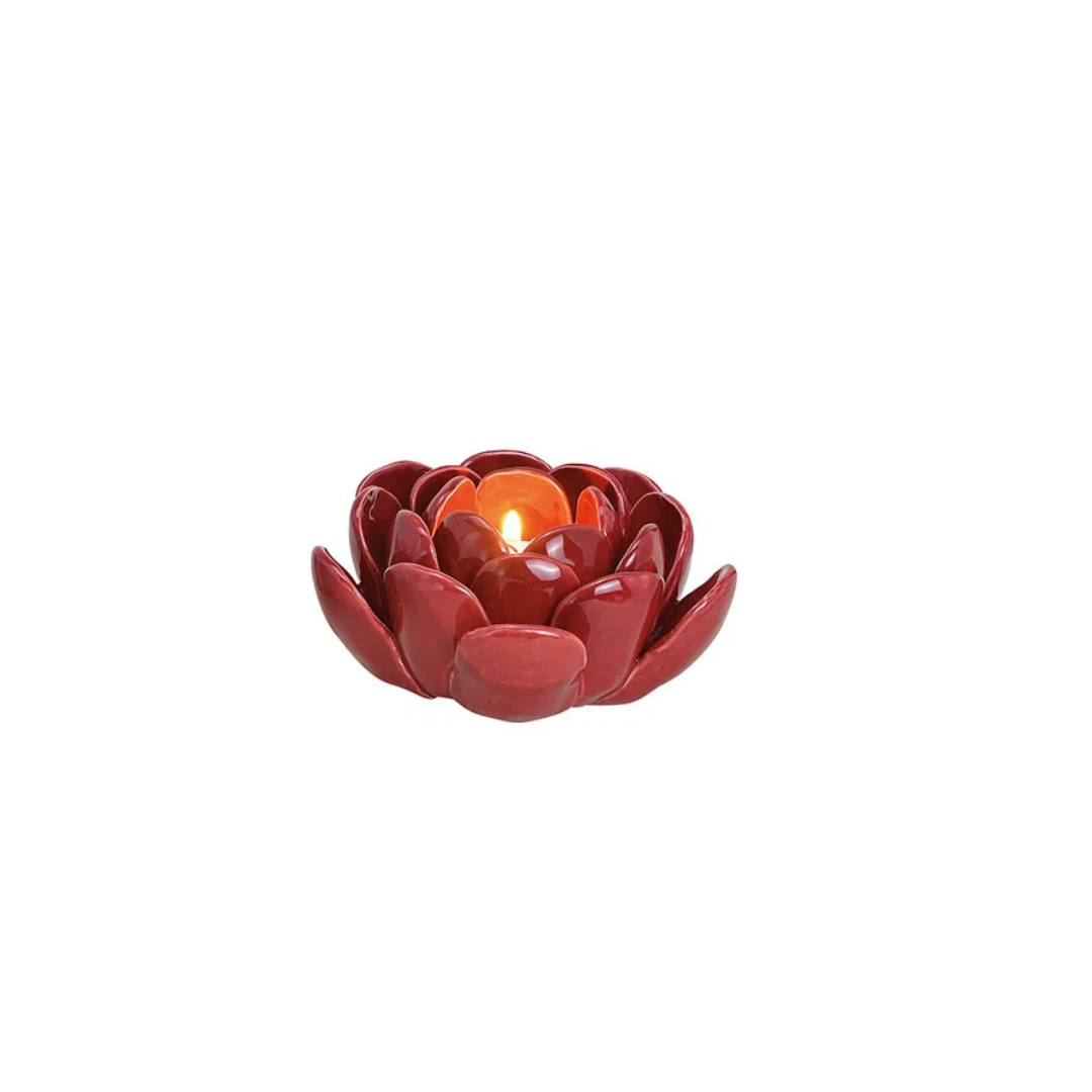 Rose Flower Tea light Holder