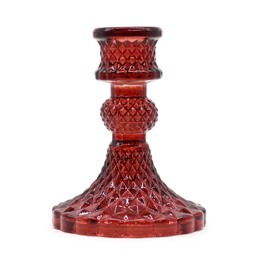 Glass Candle Holder