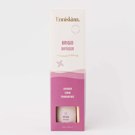Enniskinn Brigid Diffuser packaging on a white background