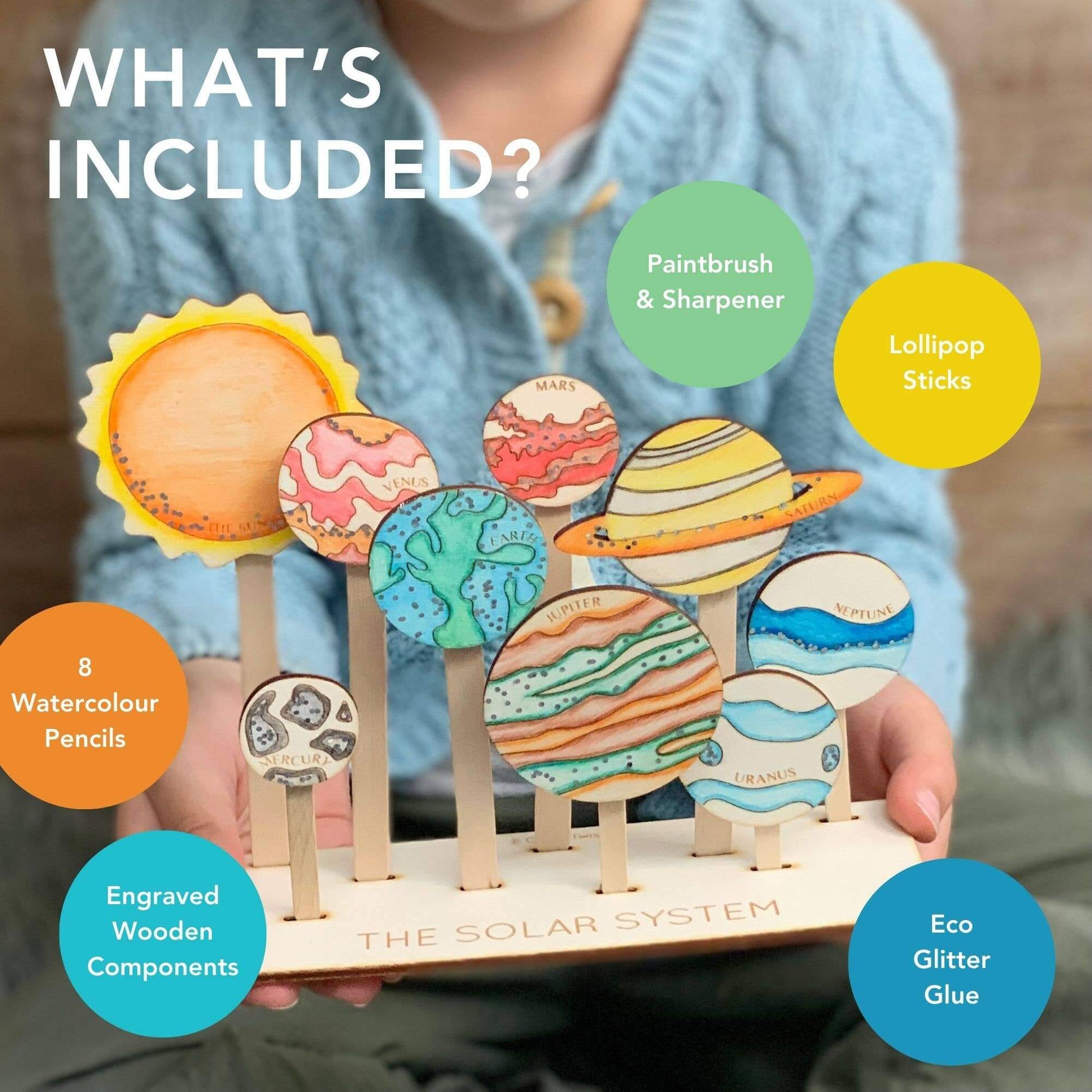 Solar System Craft Kit whats included