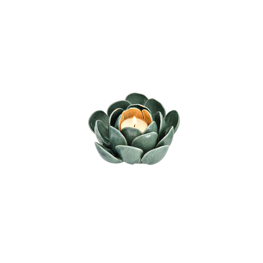 Ceramic Flower Tea Light Holder