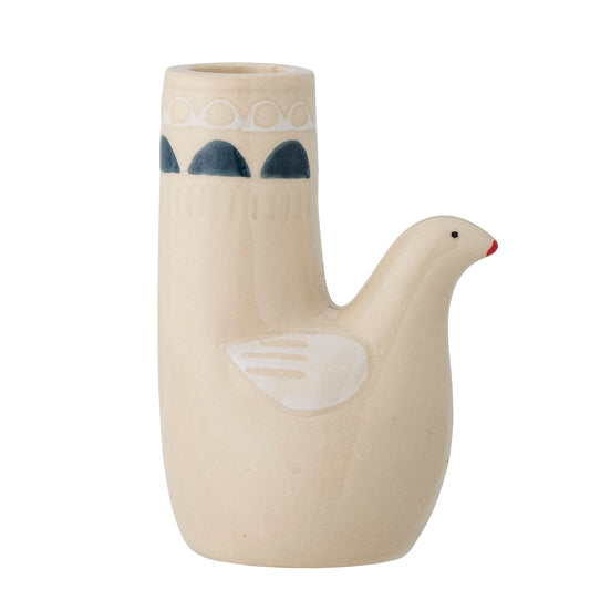 Trudy Candle Holder - White