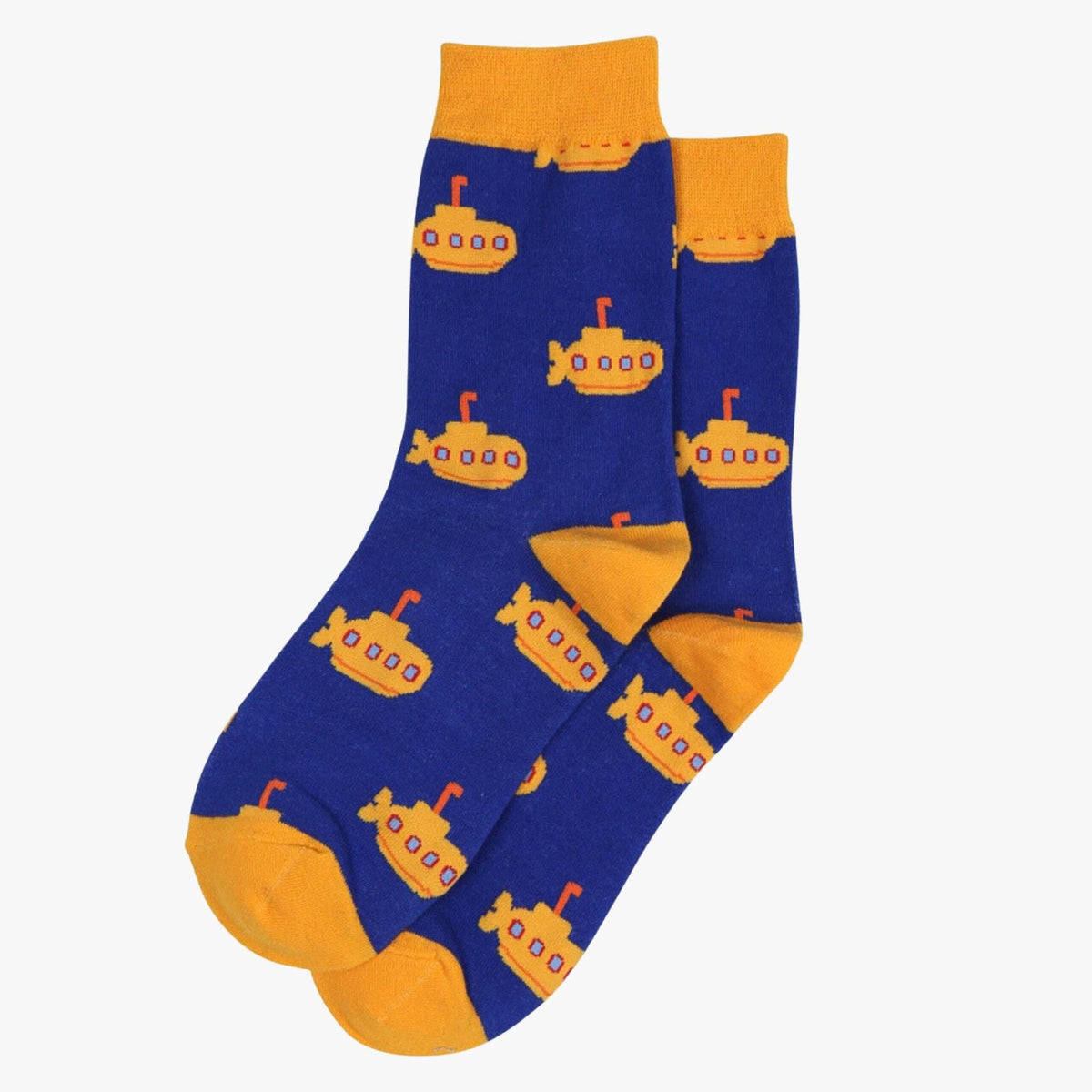 Yellow Submarine Bamboo Socks: Men's UK 7-11