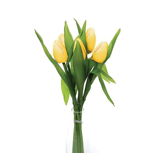 Artificial Silk Tulip - Yellow