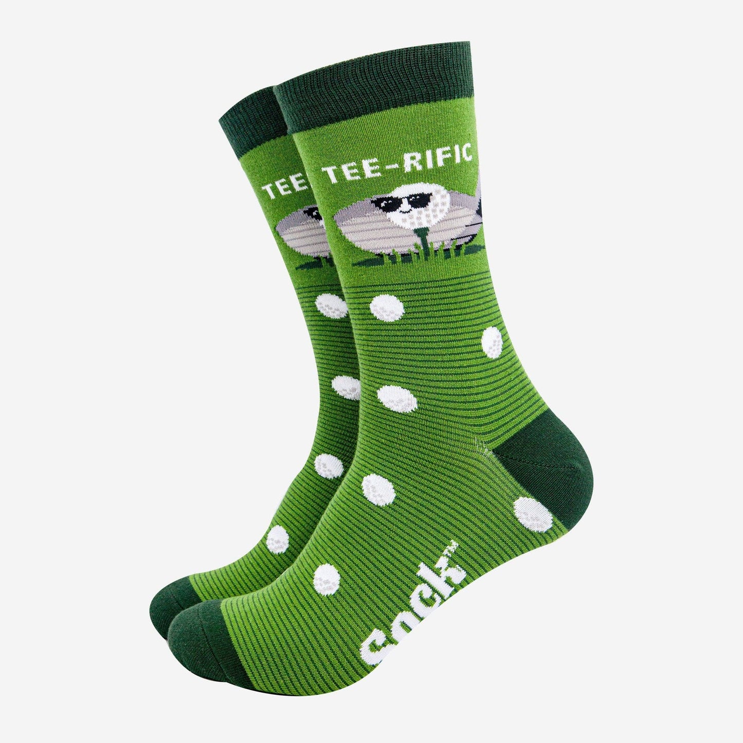Teerific Golf Combed Cotton Crew Socks