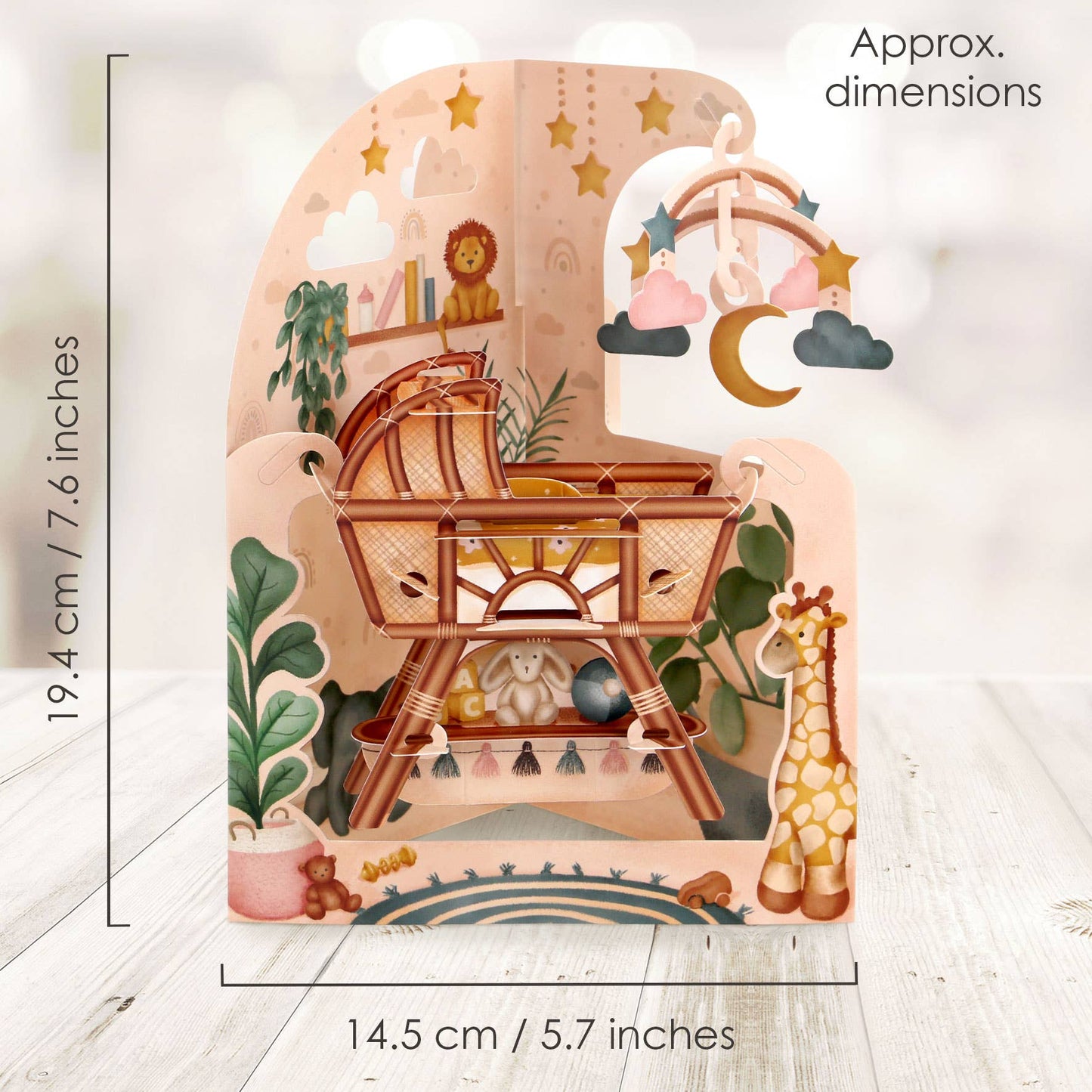 Swing Card - New Baby