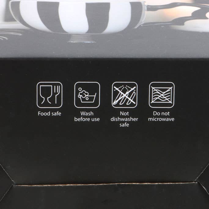 Gothic Halloween Black Spider Teacup Mugs