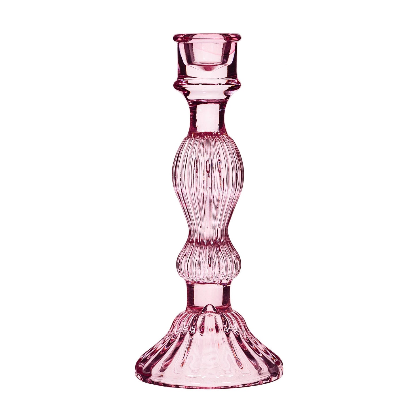 Vintage Candleholder-Pink